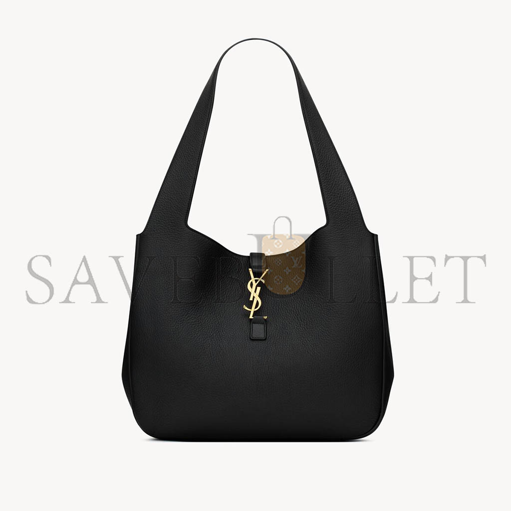 YSL LE 5 À 7 BEA IN GRAINED LEATHER 763435AACTP1000 (50*28*18cm)